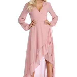 Pink women dress